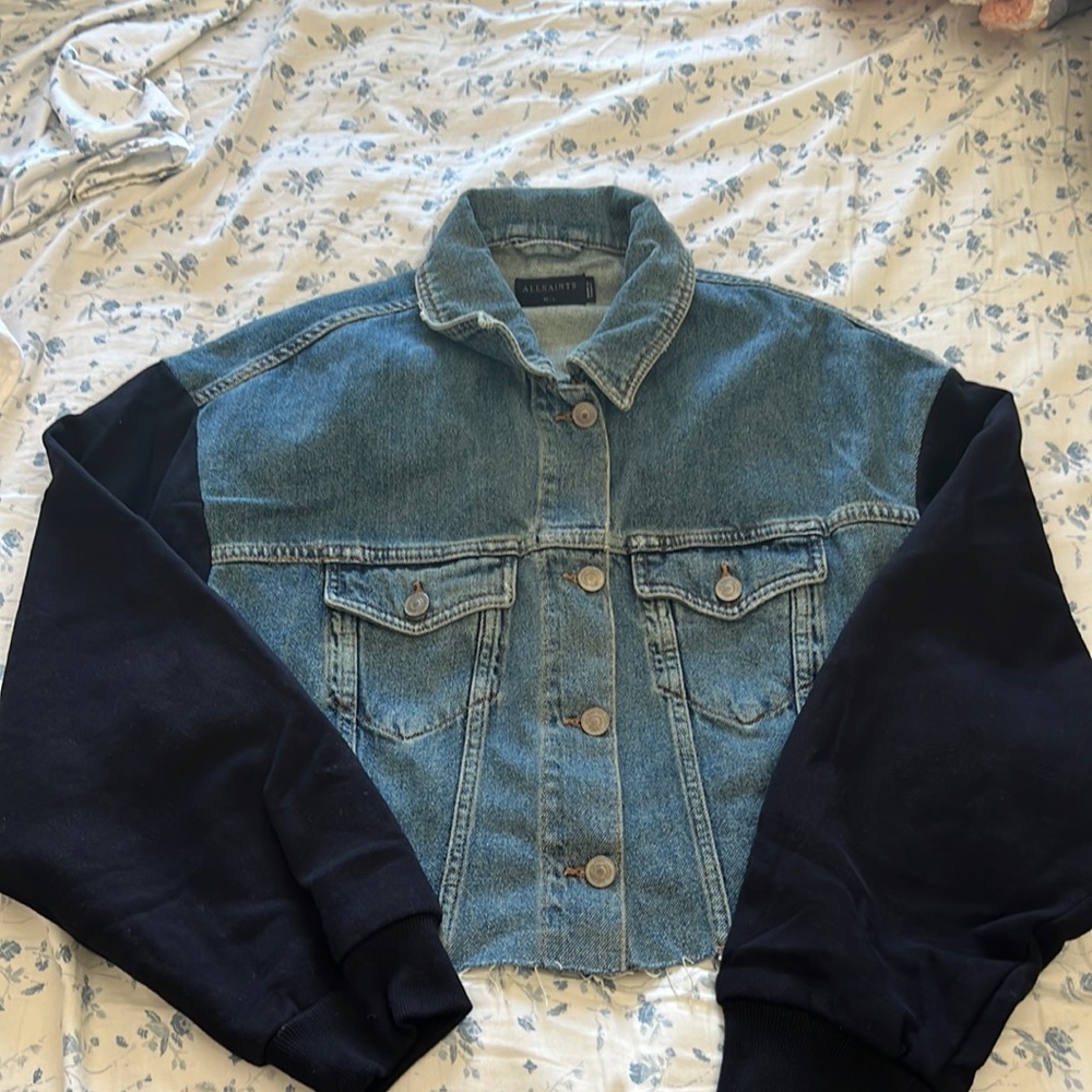 All Saints Cropped Jacket